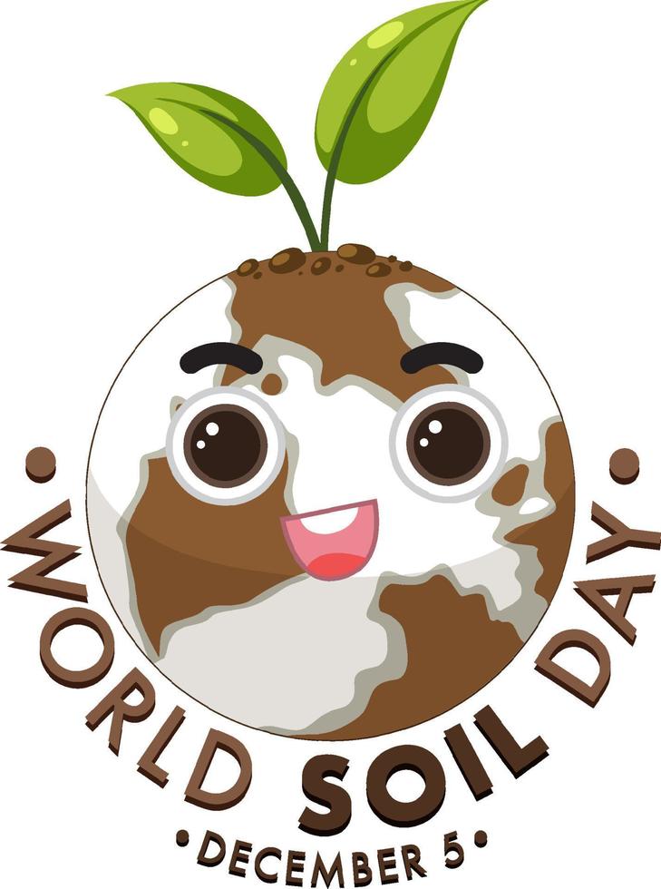 World Soil Day Banner Design vector