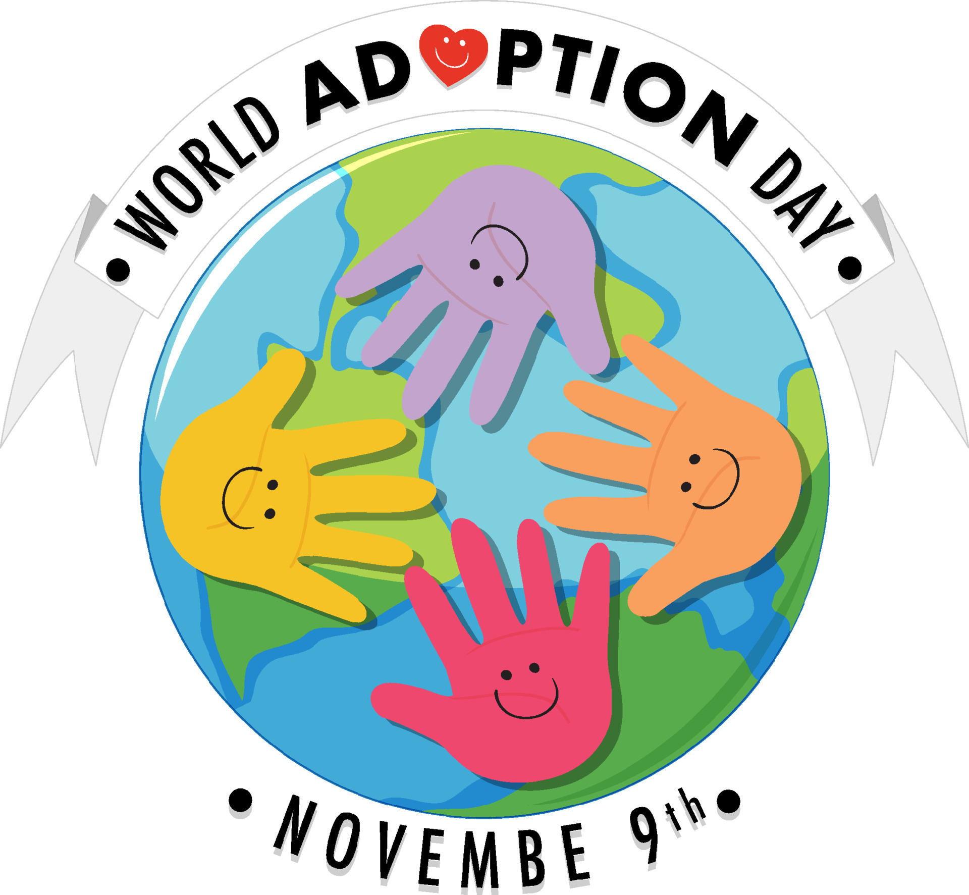 World Adoption Day Logo Design 13092749 Vector Art at Vecteezy
