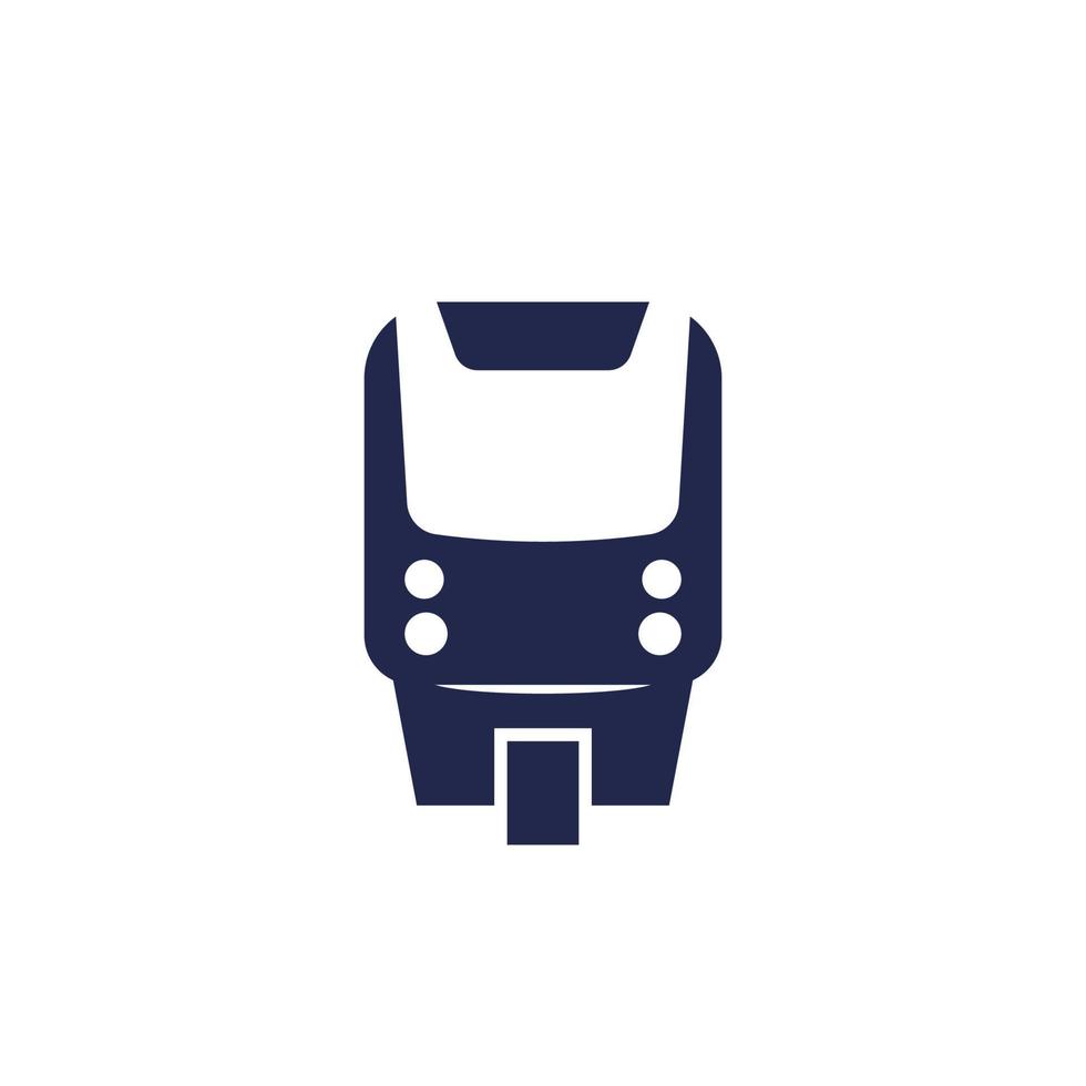 monorail icon, train vector sign