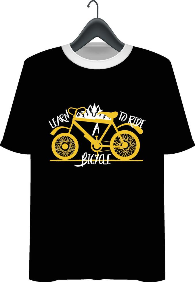 Cycle t-shirt design vector