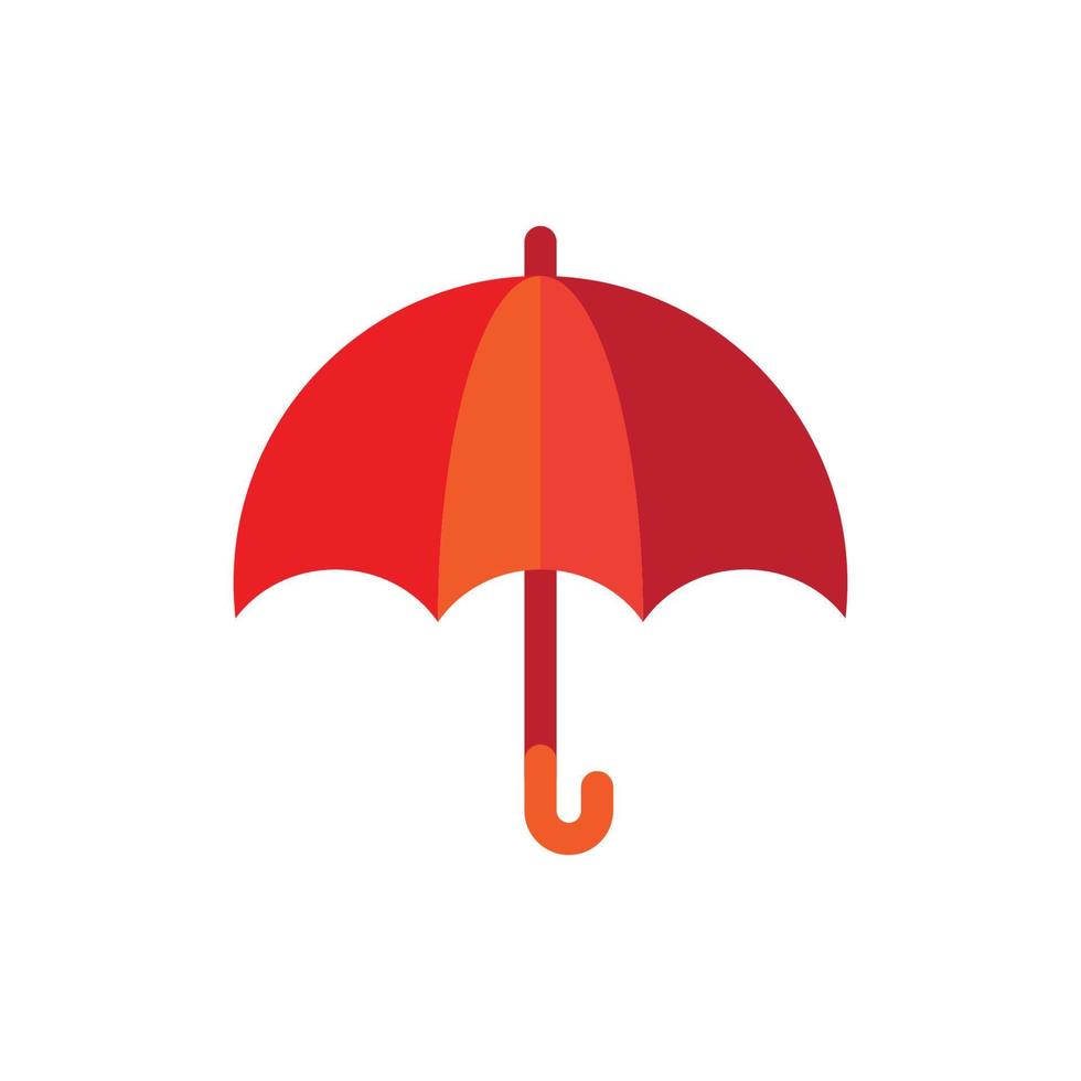 umbrella logo vector