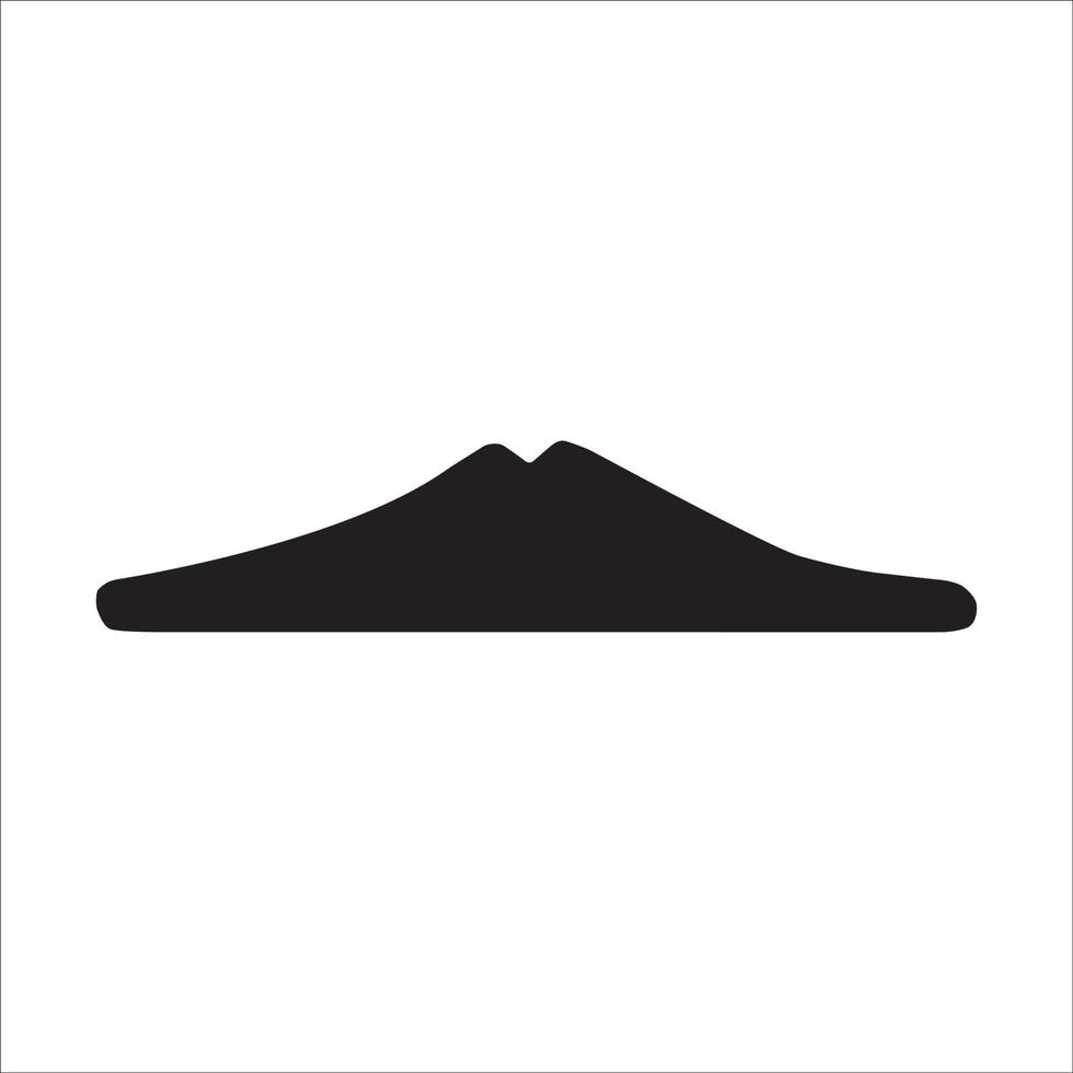 mustache icon logo vector design