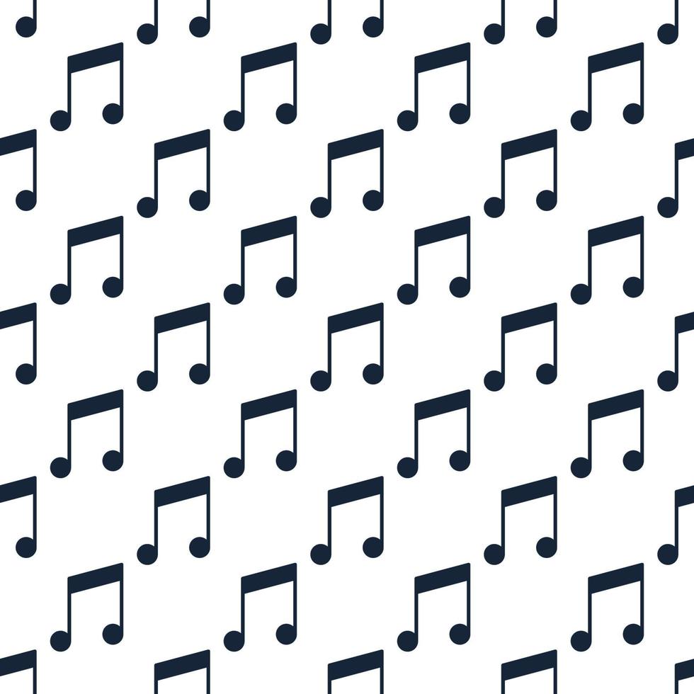 Musical Note vector simple seamless music pattern