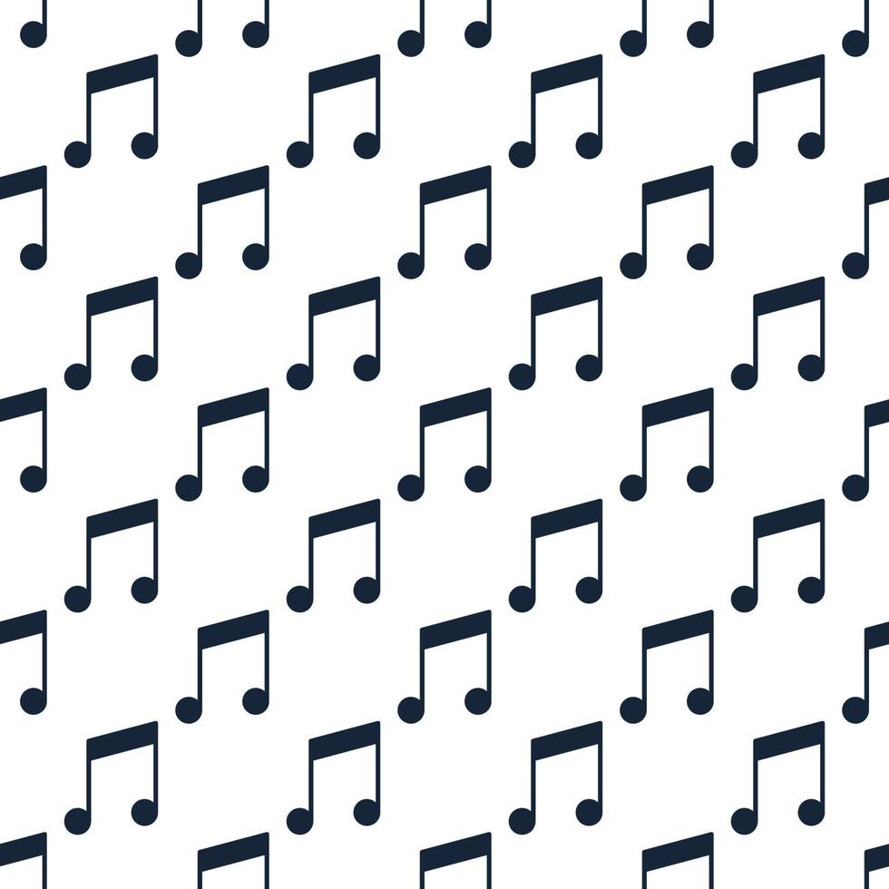 Musical Note vector simple seamless music pattern