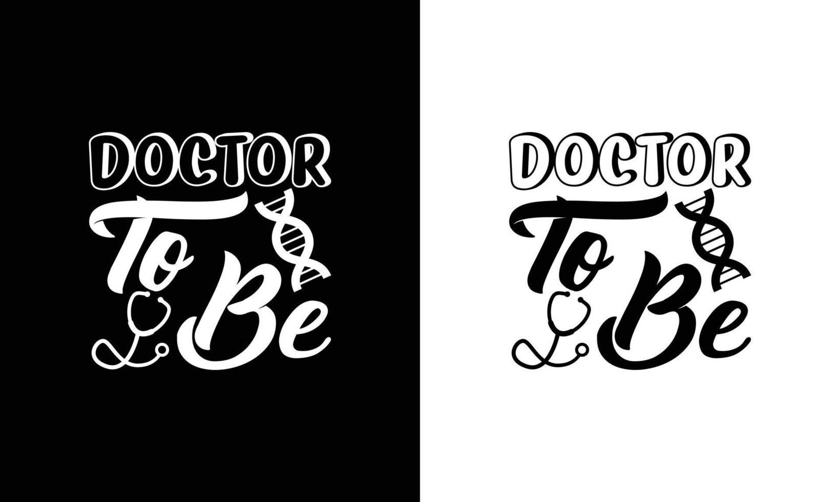 diseño de camiseta de cita médica, tipografía vector