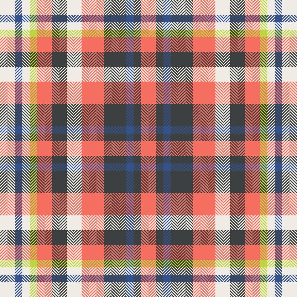 Plaid check pattern. Seamless fabric texture. Tartan textile print. vector