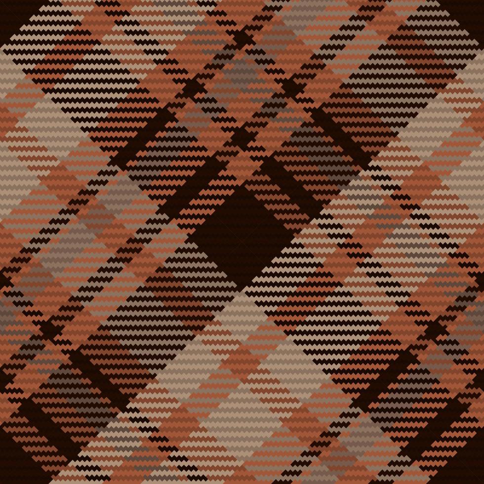Brown plaid pattern. Scottish seamless tartan check plaid texture