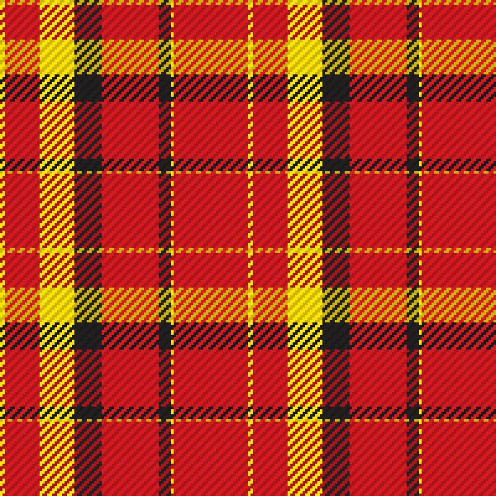 Seamless pattern of scottish tartan plaid. Repeatable background with check fabric texture. Vector backdrop striped textile print.
