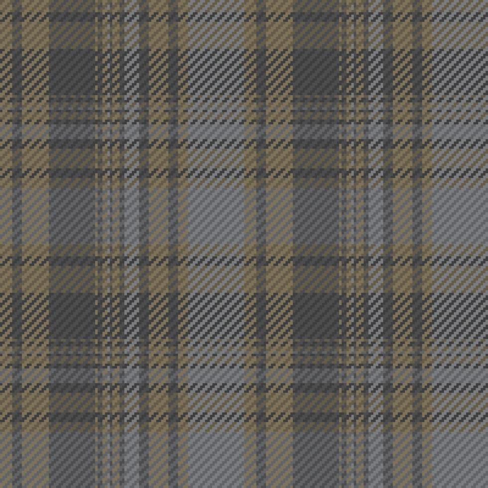 Seamless pattern of scottish tartan plaid. Repeatable background with check fabric texture. Vector backdrop striped textile print.