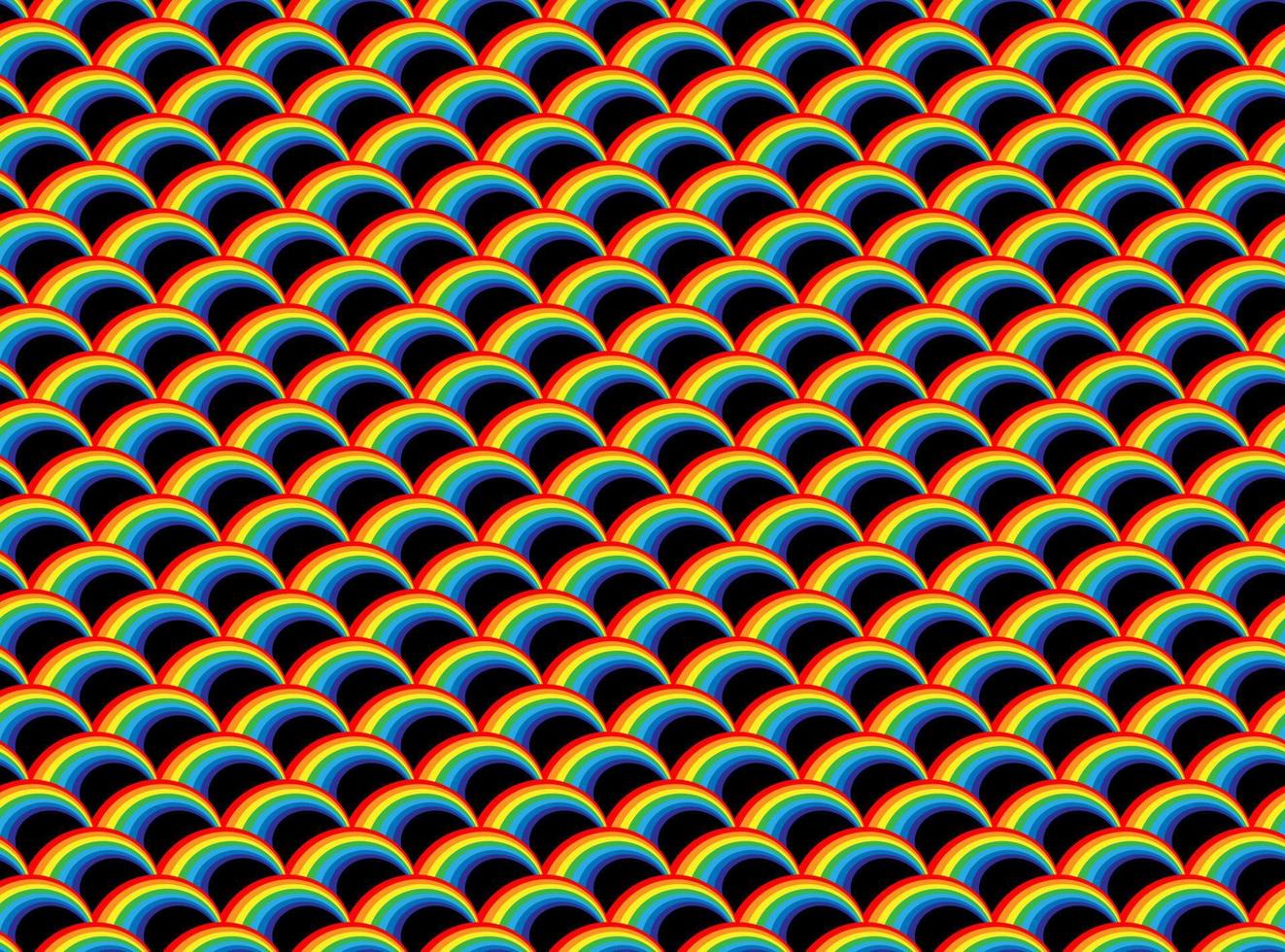 Rainbow pattern seamless. Colorful background vector texture design. Abstract cartoon stripes wallpaper.