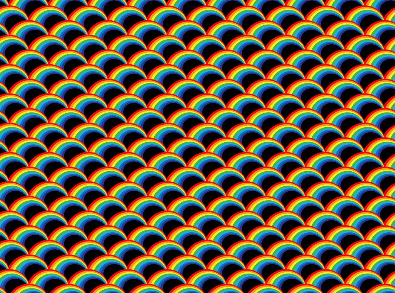 Rainbow pattern seamless. Colorful background vector texture design. Abstract cartoon stripes wallpaper.