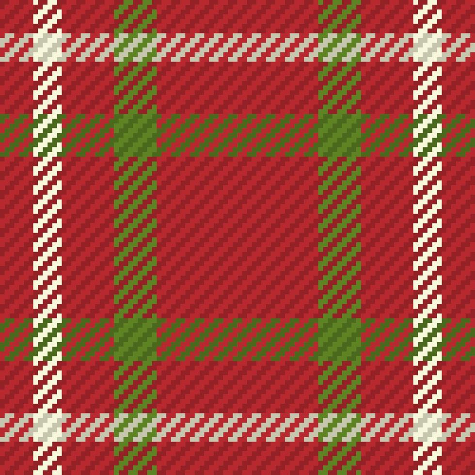 Seamless pattern of scottish tartan plaid. Repeatable background with check fabric texture. Vector backdrop striped textile print.