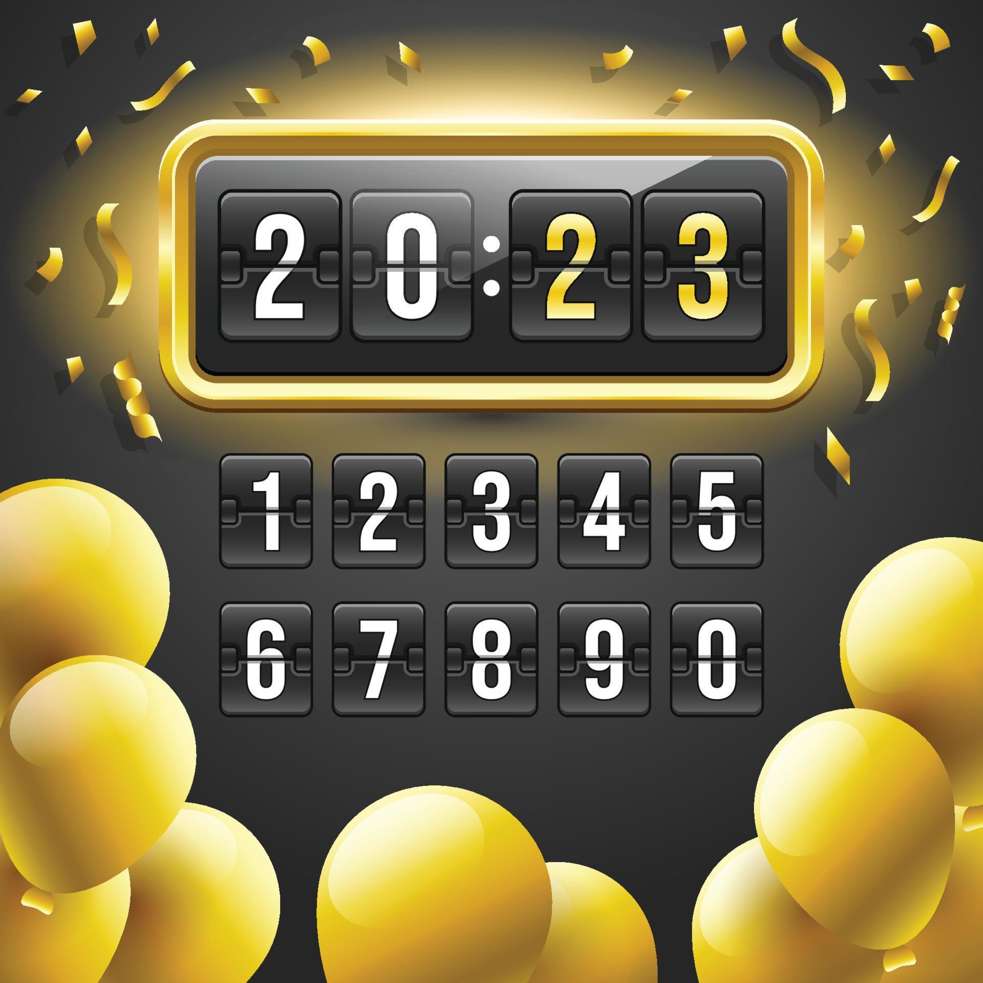 Countdown Clock Timer Template 13094273 Vector Art at Vecteezy
