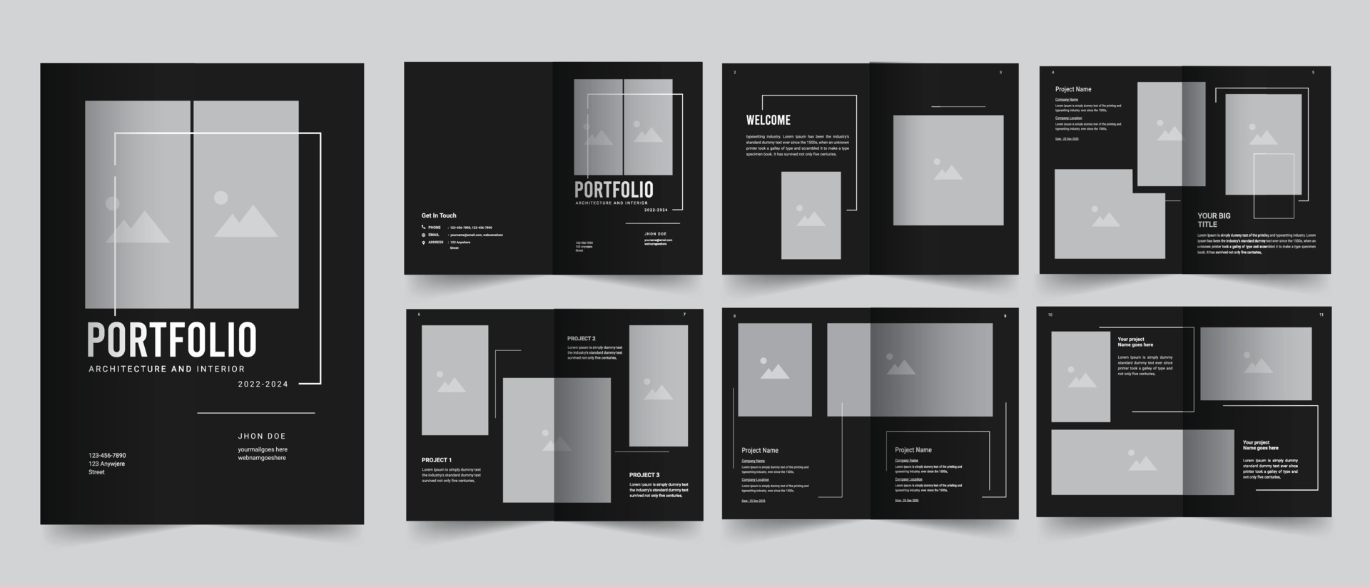 Portfolio Design Architecture Portfolio Interior Portfolio Design ...