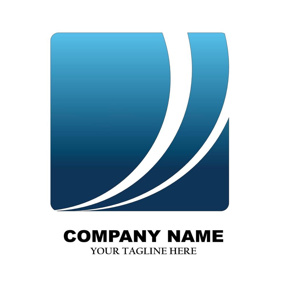 Business logo template with modern concept. Logo design for illustrator vector