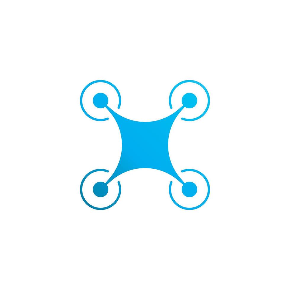 Drone vector icon design illustration