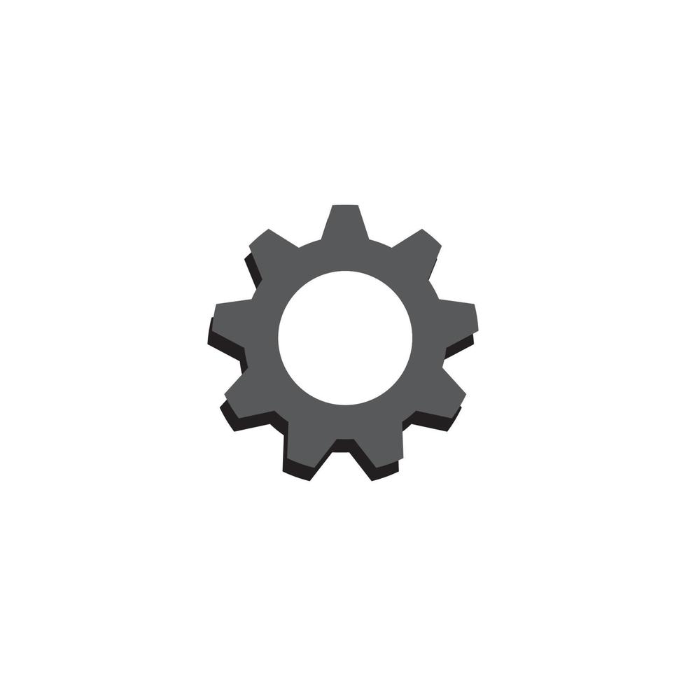 gear icon logo vector icon