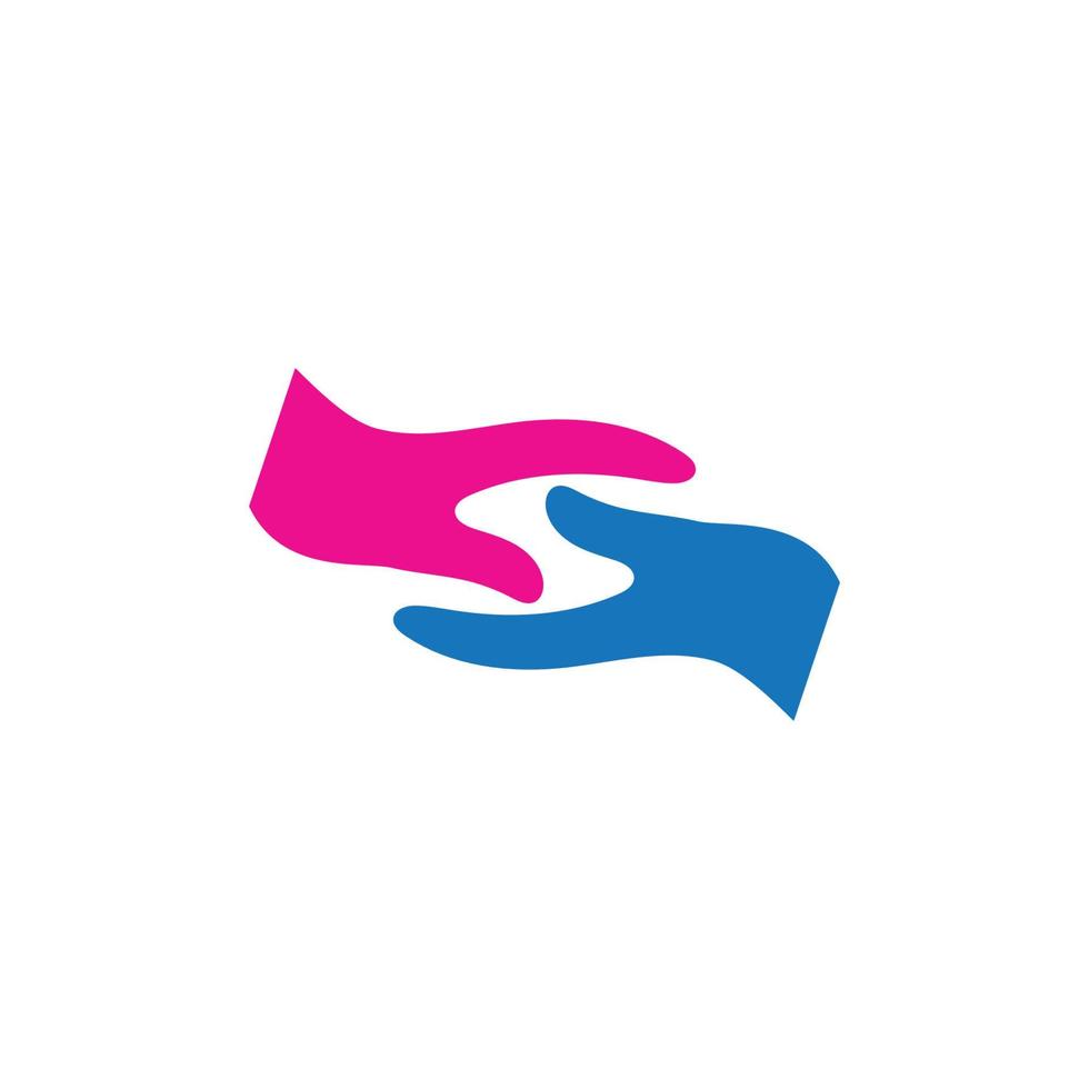 hand icon Vector Illustration design Logo