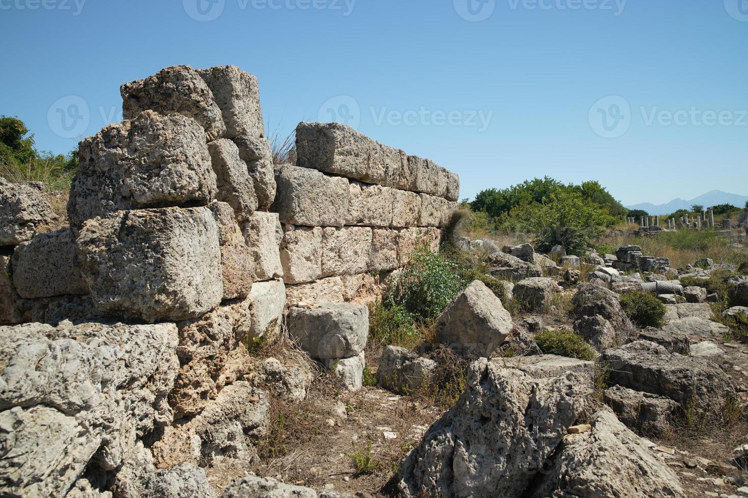 Perge Ancient City in Antalya, Turkiye photo