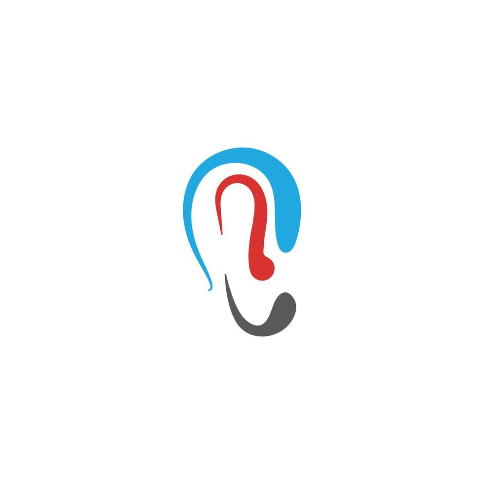 Hearing Vector Illustration design Logo