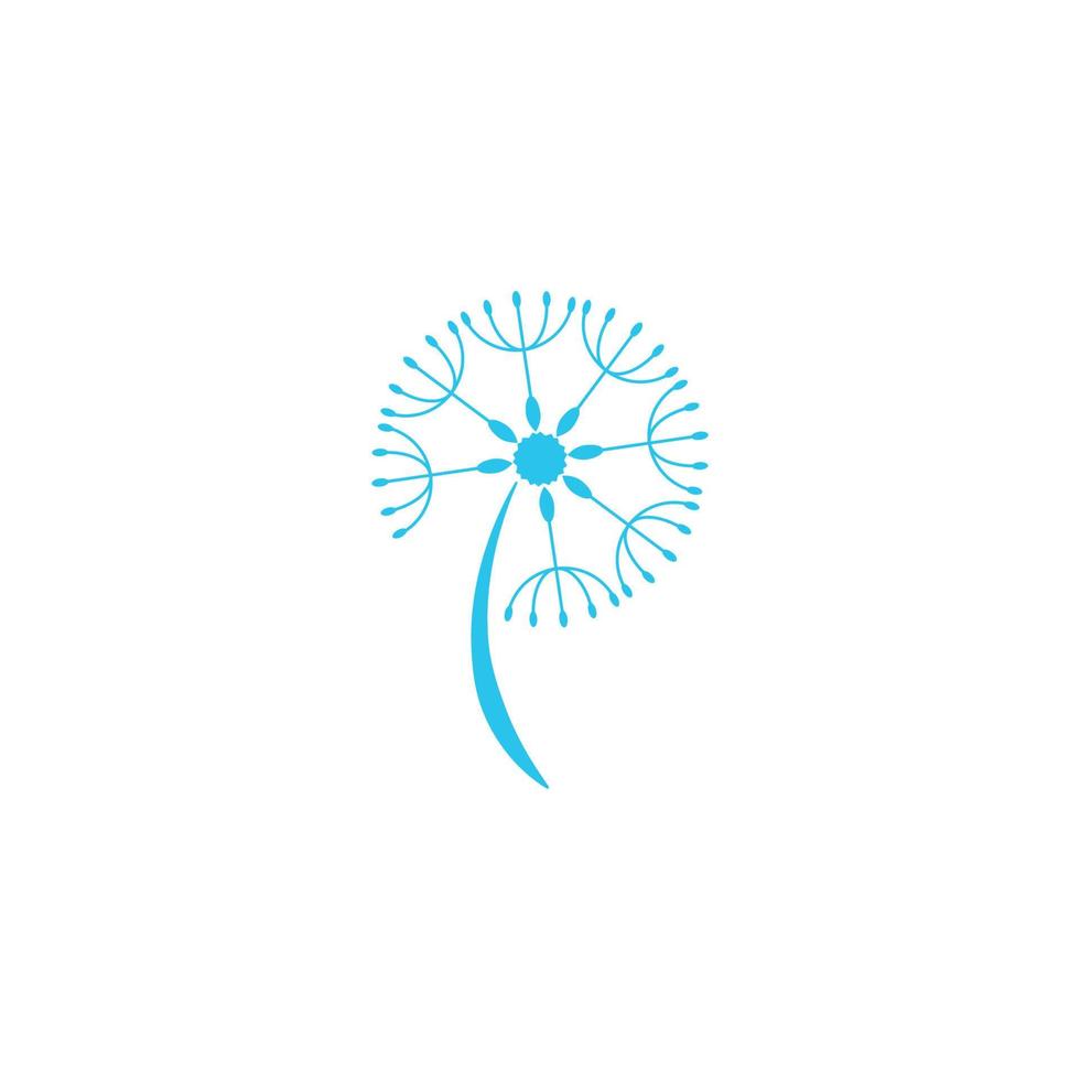 Dandelion vector icon design