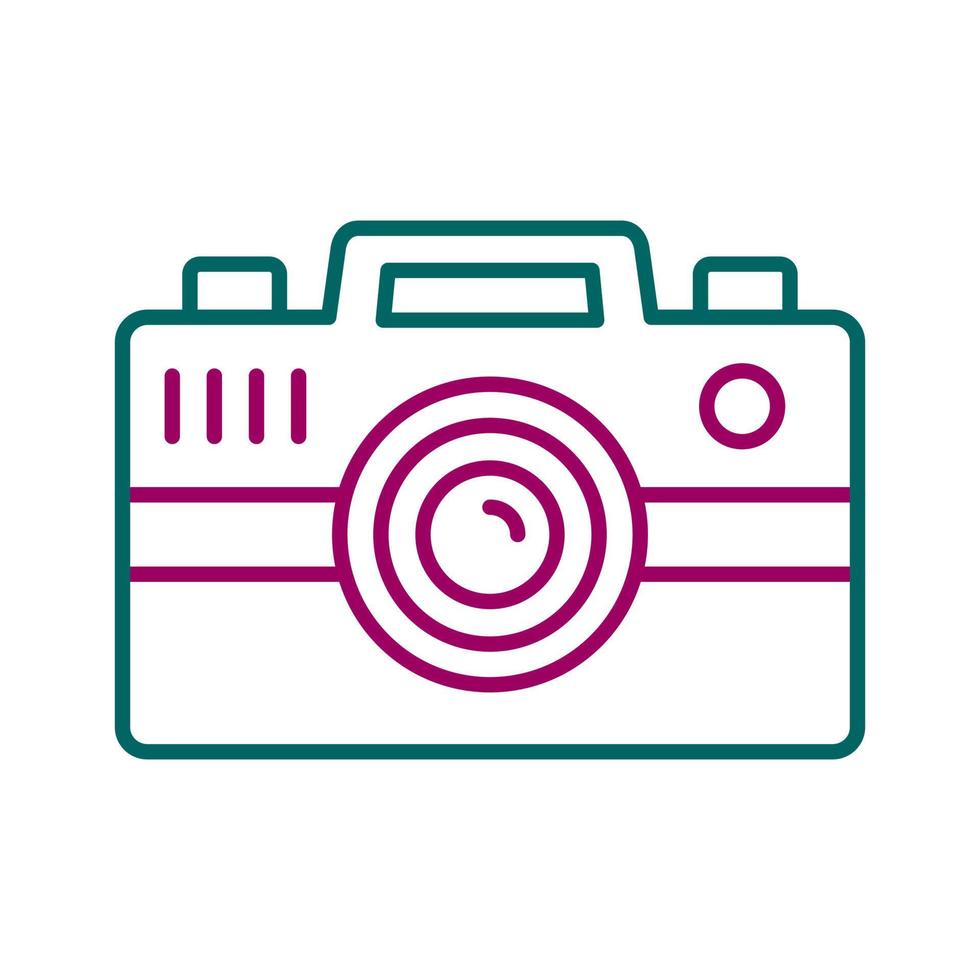 icono de vector de cámara de fotos