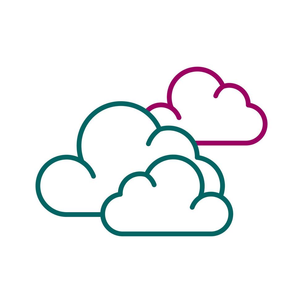 Cloudy Vector Icon