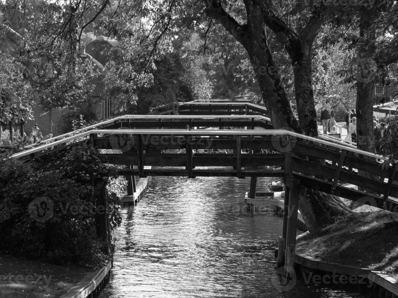 Giethoorn in the netherlands photo