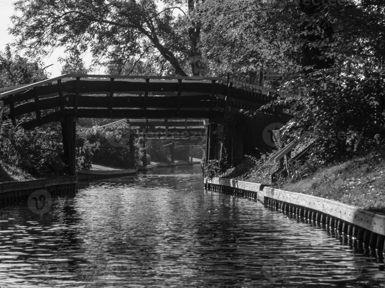 Giethoorn in the netherlands photo