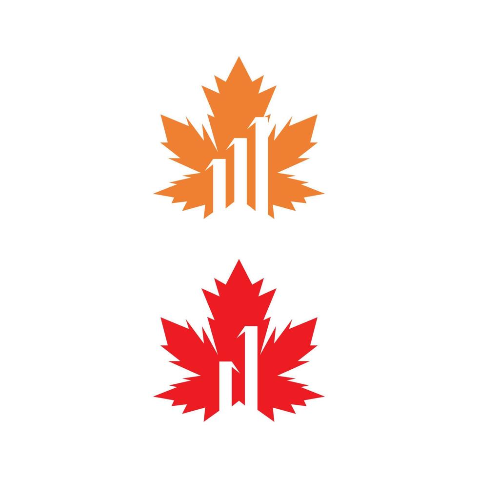 Maple leaf vector illustration