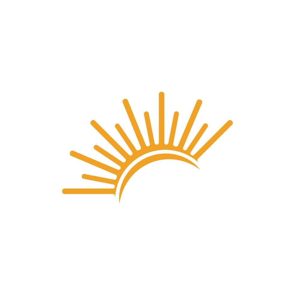 Sun Vector illustration Icon