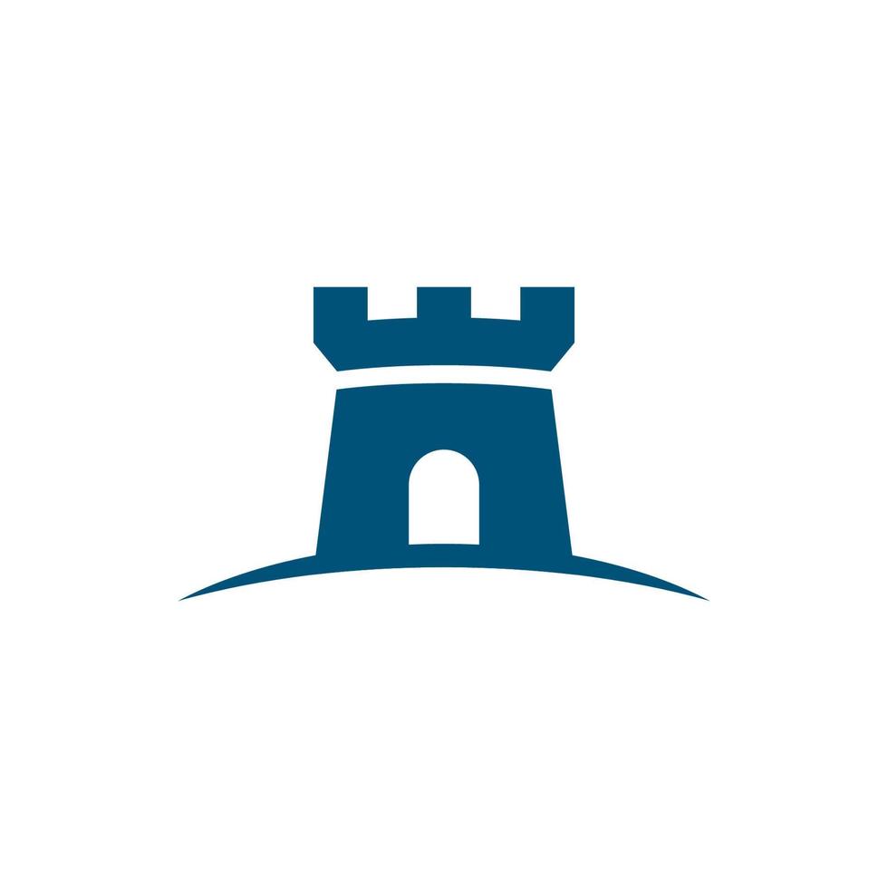 Castle vector illustration icon