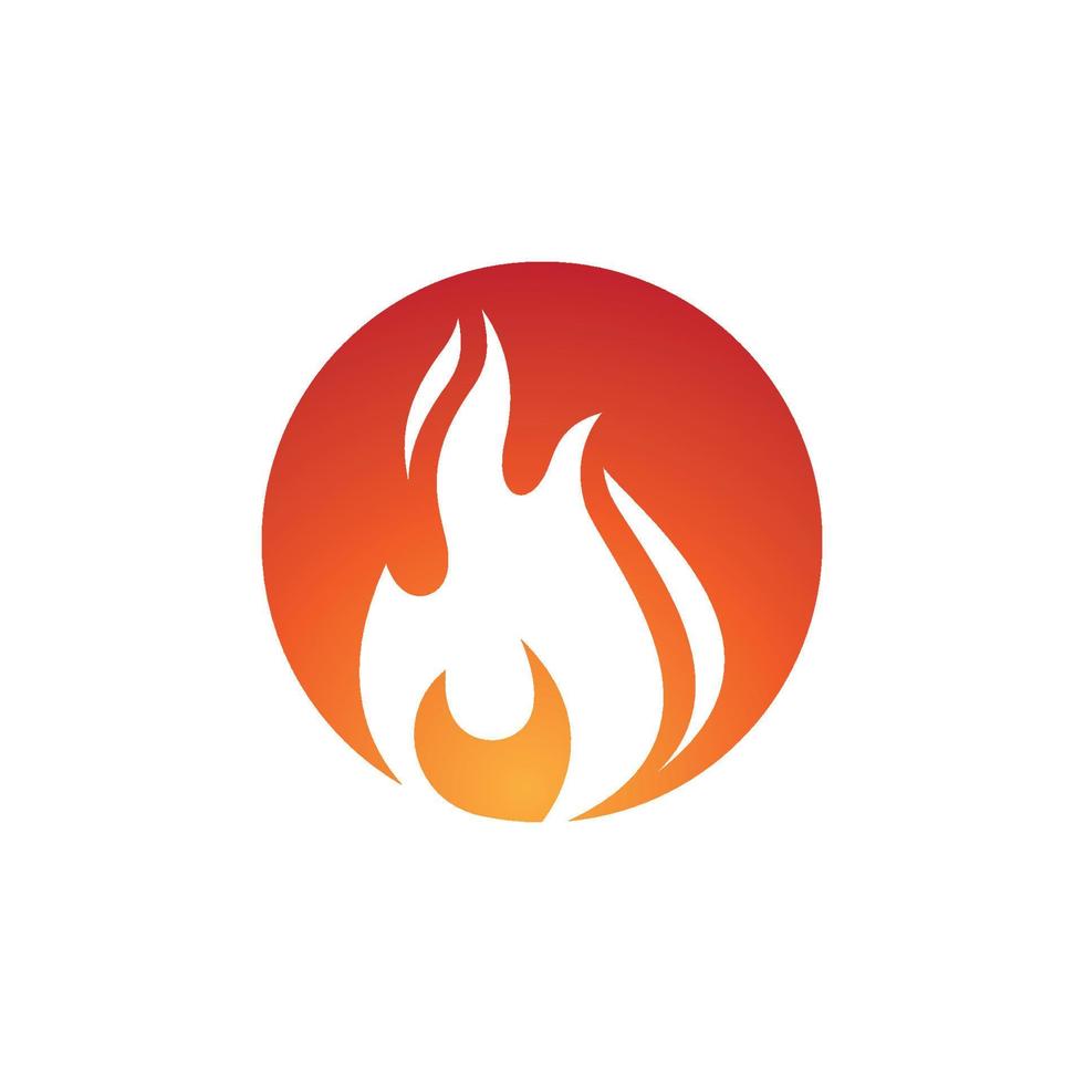flame icon fire vector design