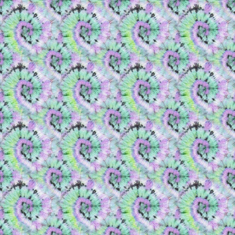 Pink Psychedelic Kaleidoscope. Seamless. Tiedye photo