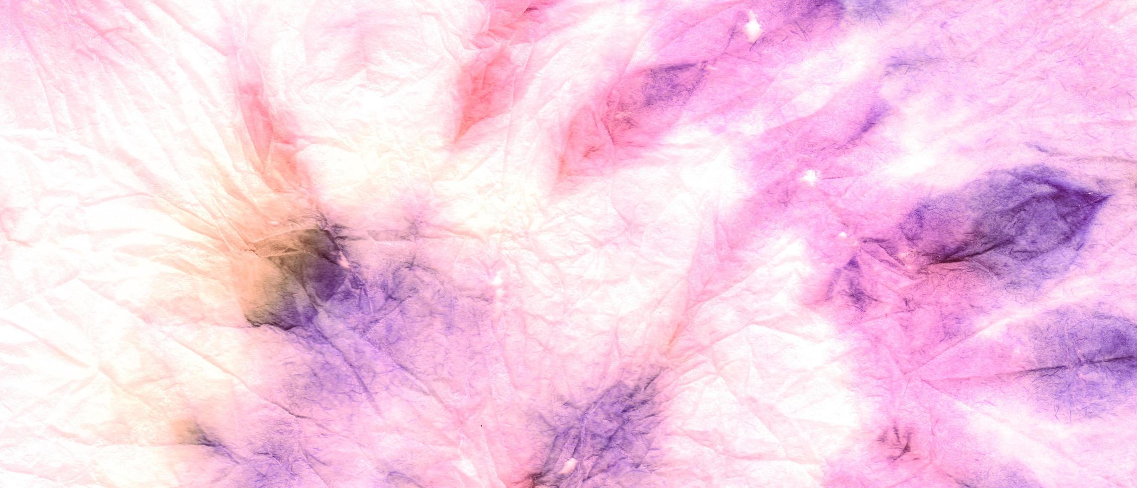Pink Bleach Dye. Dyed Wash Soft Designs. Shibori photo