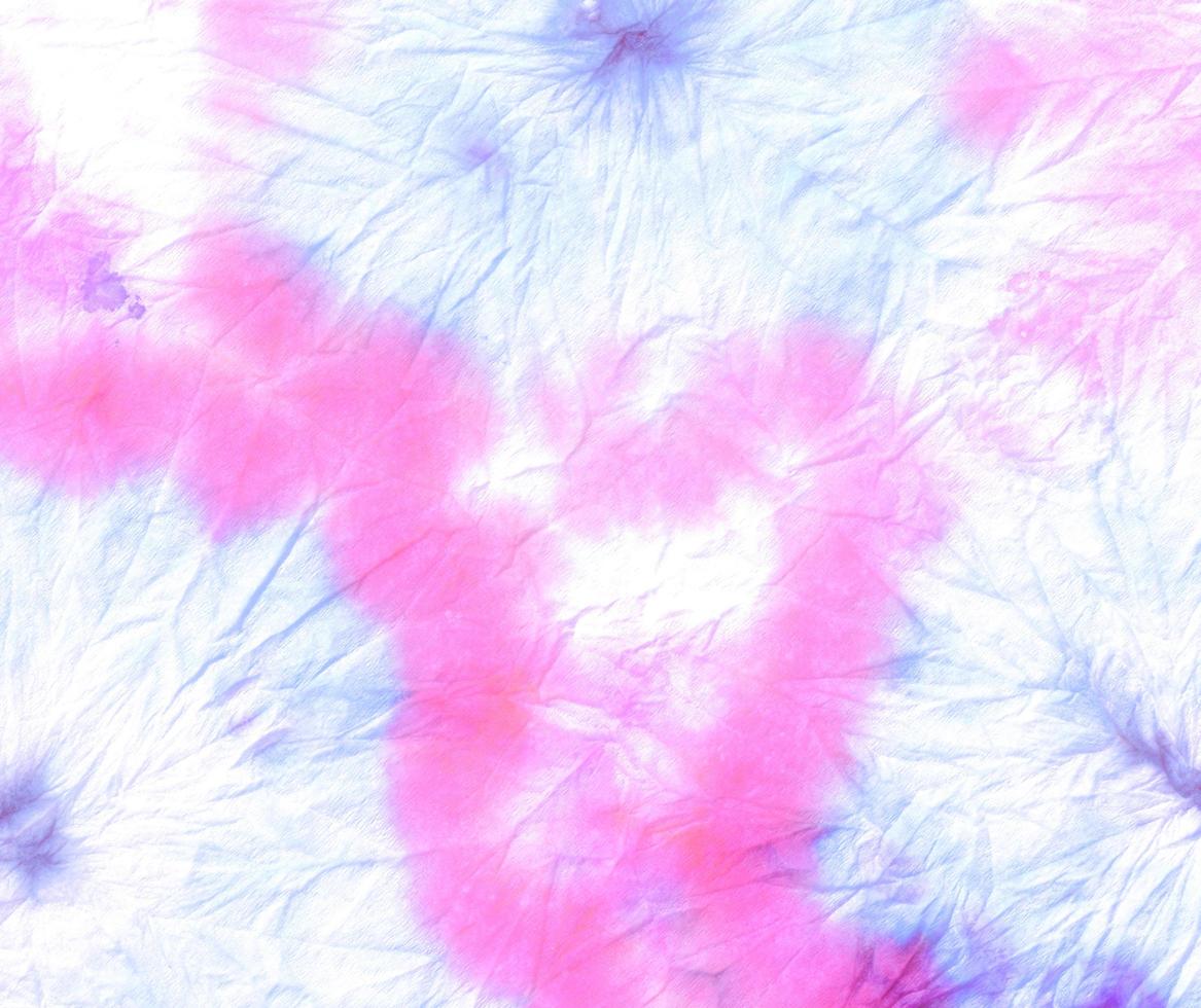 Pink Watercolor Batik Repeat. Dyed Color Light photo