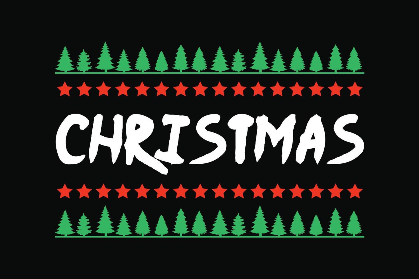 Merry christmas t-shirt design vector