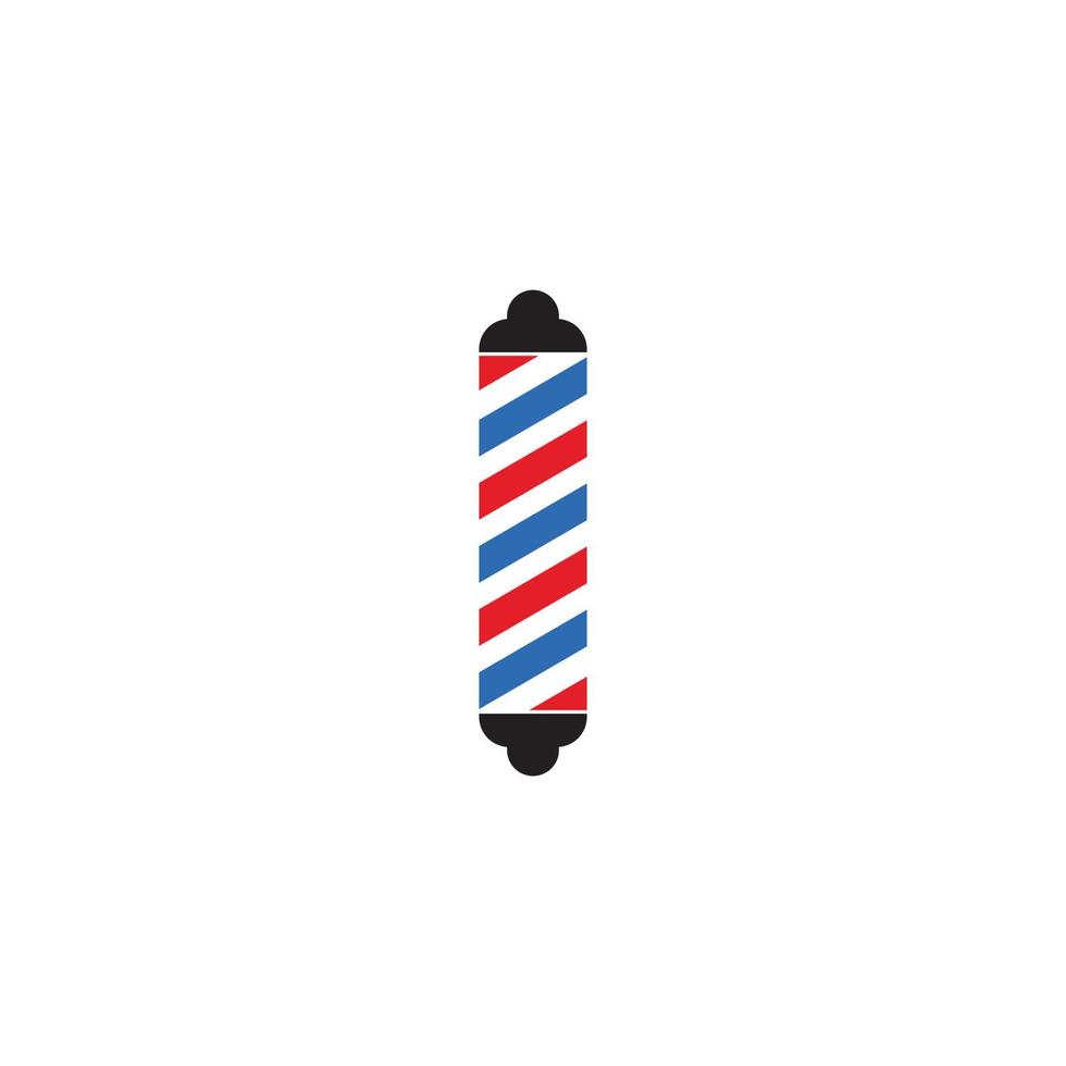 barbería, icono, vector, ilustración, diseño, logotipo vector