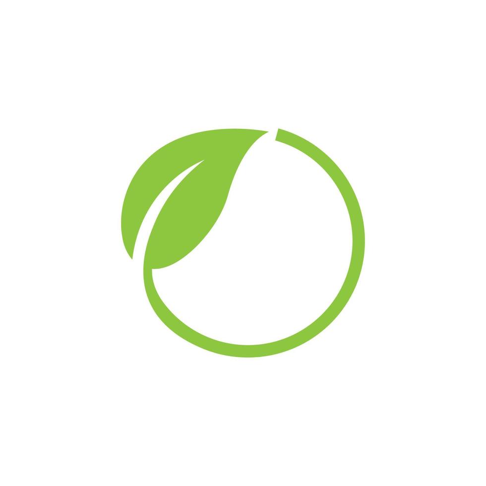 eco tree leaf icon vector