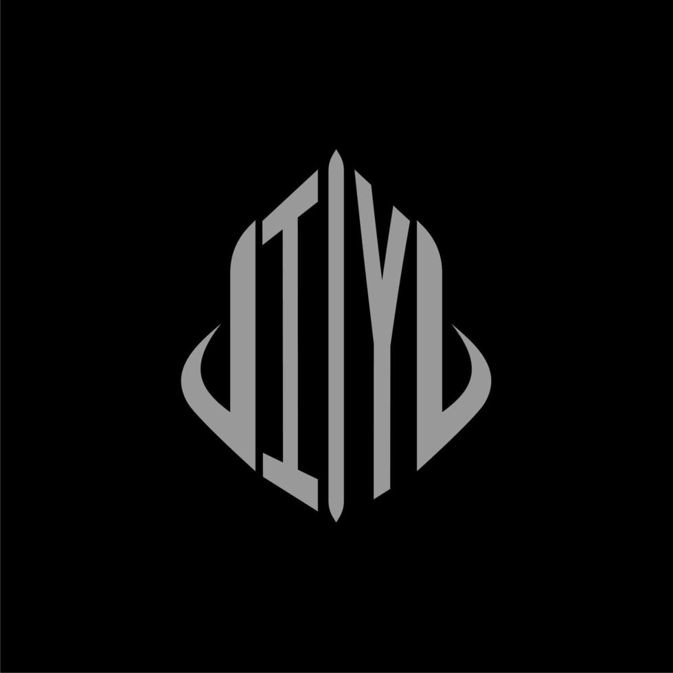 IY initial monogram real estate with building design vector