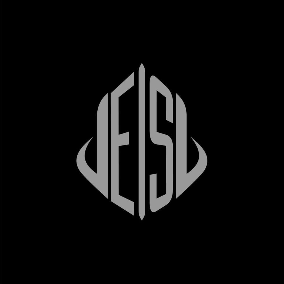 ES initial monogram real estate with building design vector