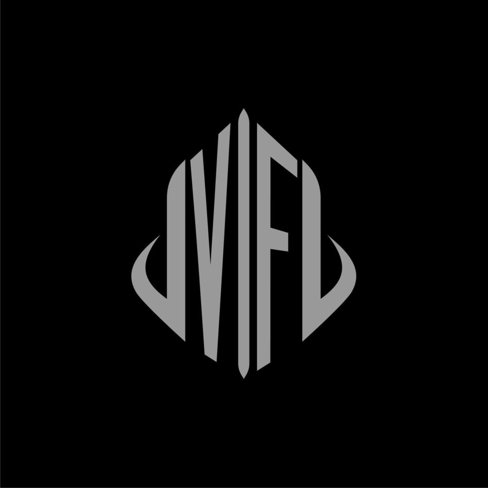 VF initial monogram real estate with building design vector