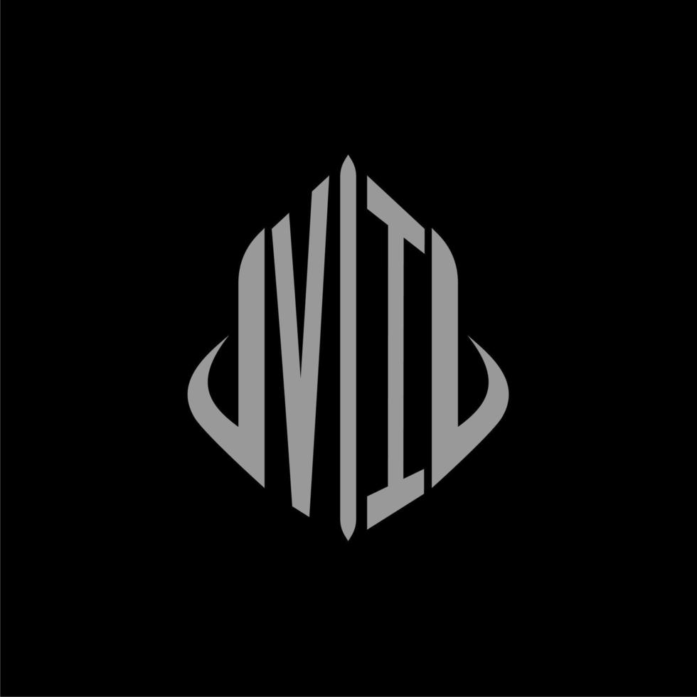 VI initial monogram real estate with building design vector