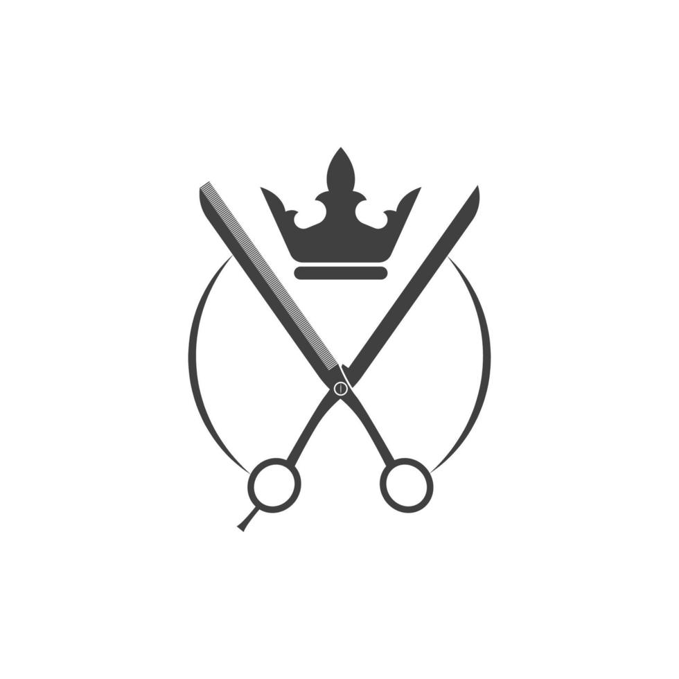 barber shop Vector icon design illustration