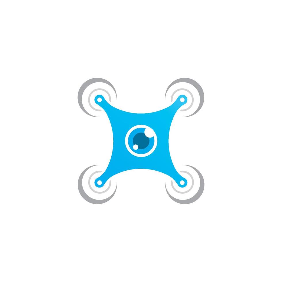 Drone vector icon design illustration