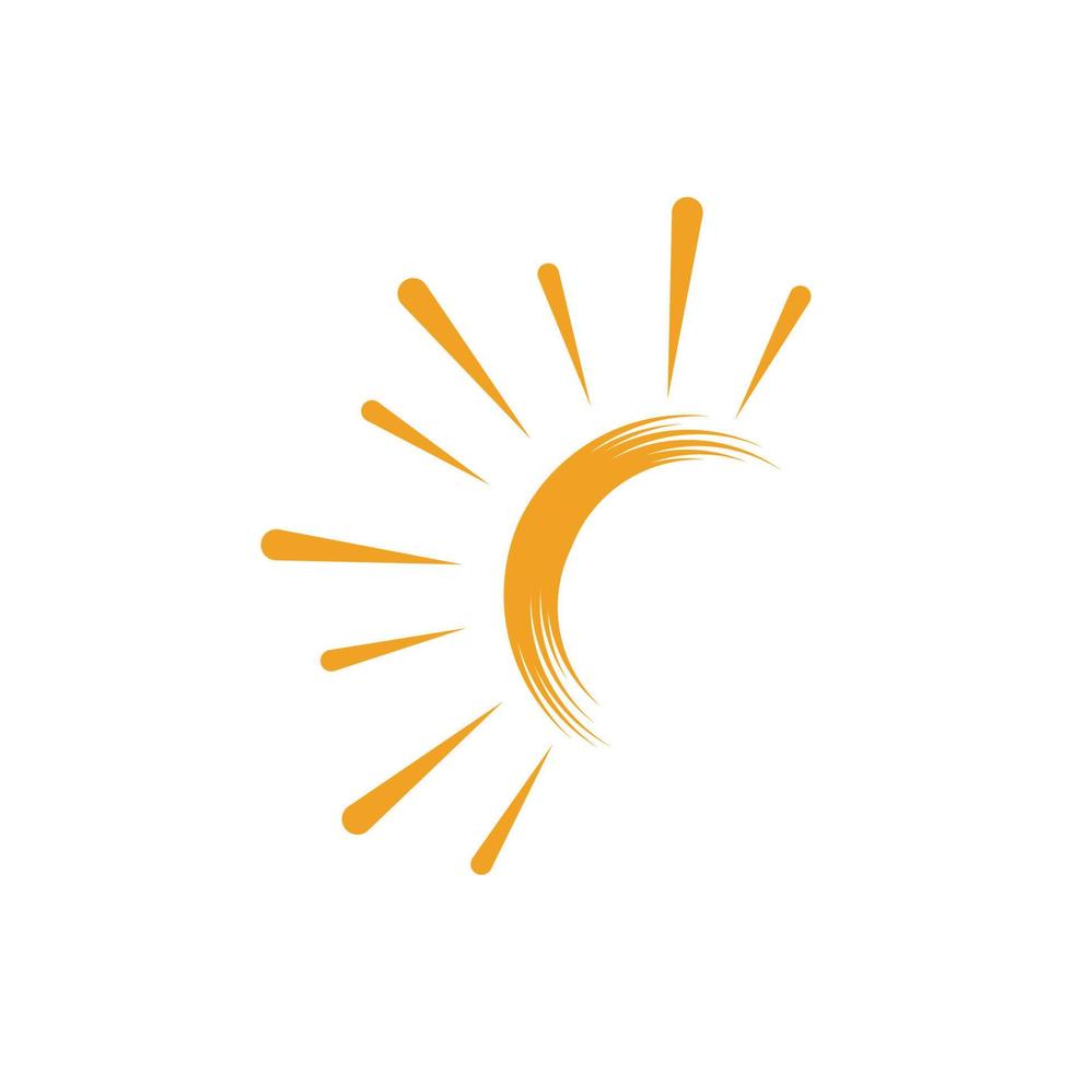 Sun Vector illustration Icon