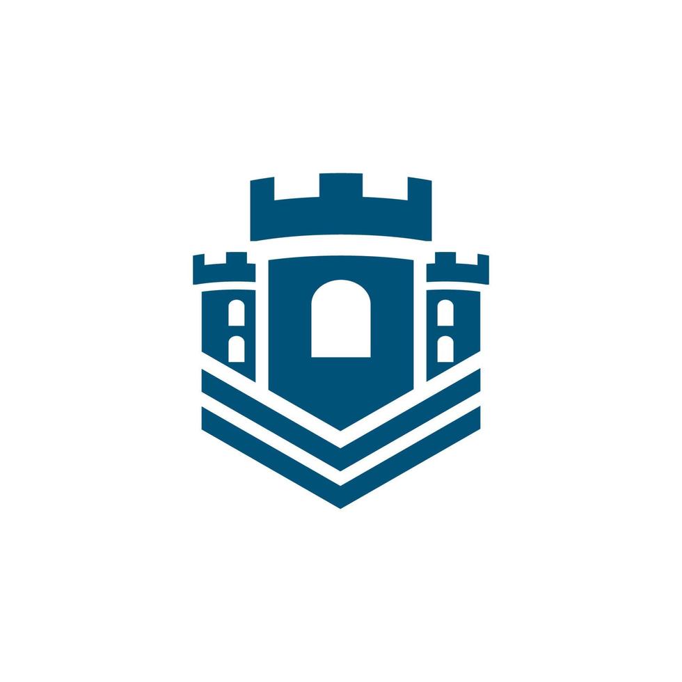 Castle vector illustration icon