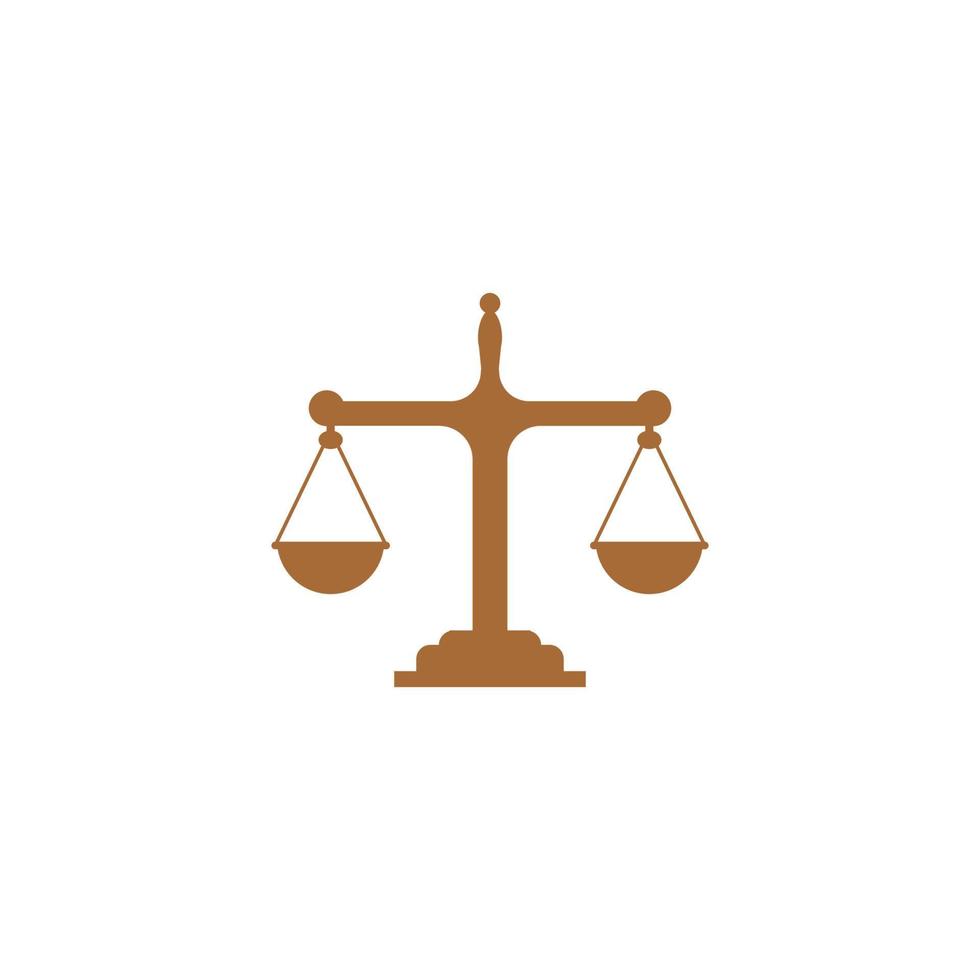 justice law Logo Template vector