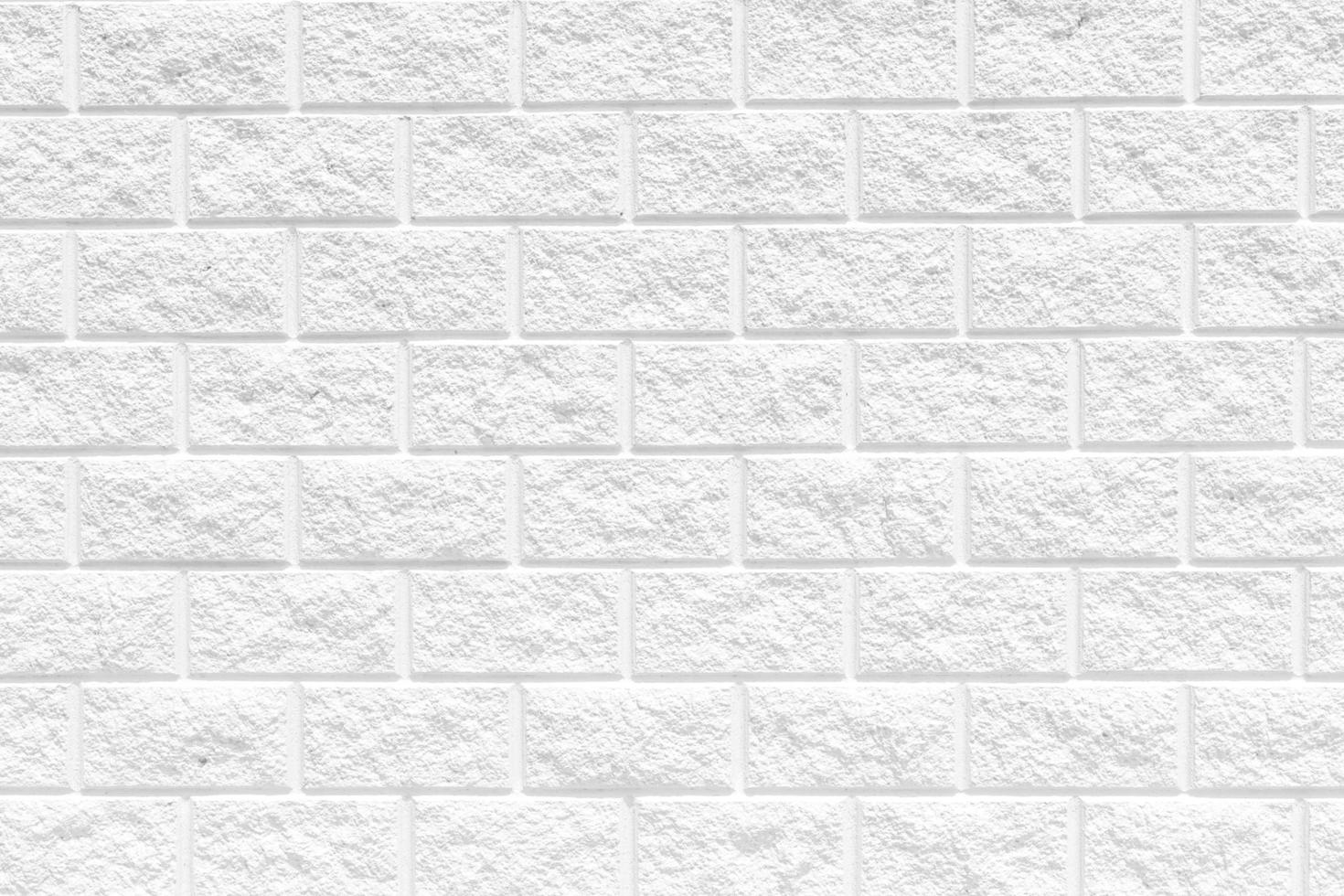 White brick wall pattern background for copy space and texture photo