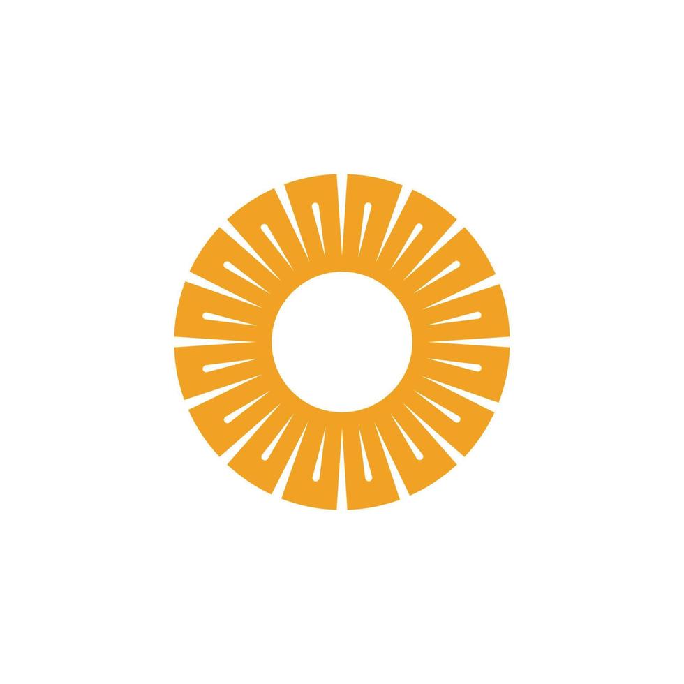 Sun Vector illustration Icon